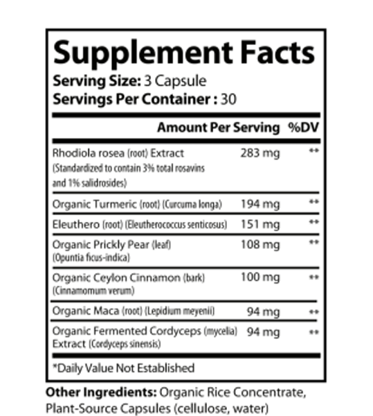 HEALTHY BODY -Premium Adaptogen Herb Botanicals