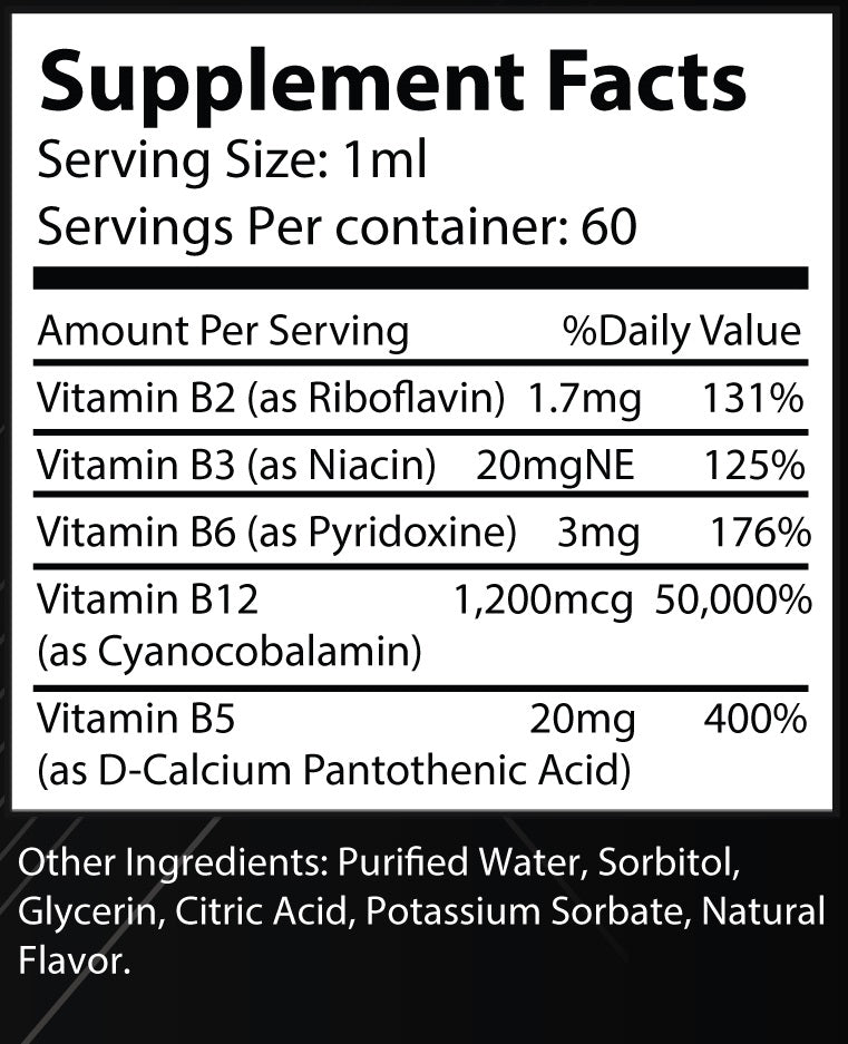 HEALTHY BODY - B-12 Drops