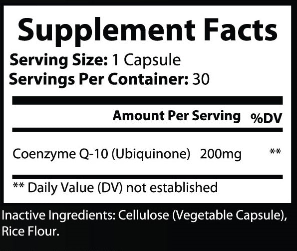 HEALTHY BODY - CoQ10 Ubiquinone