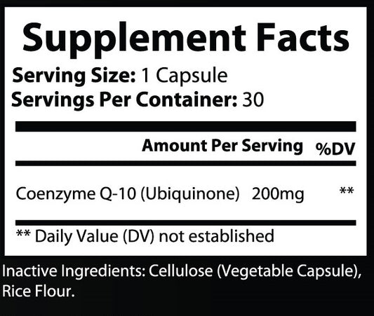 HEALTHY BODY - CoQ10 Ubiquinone
