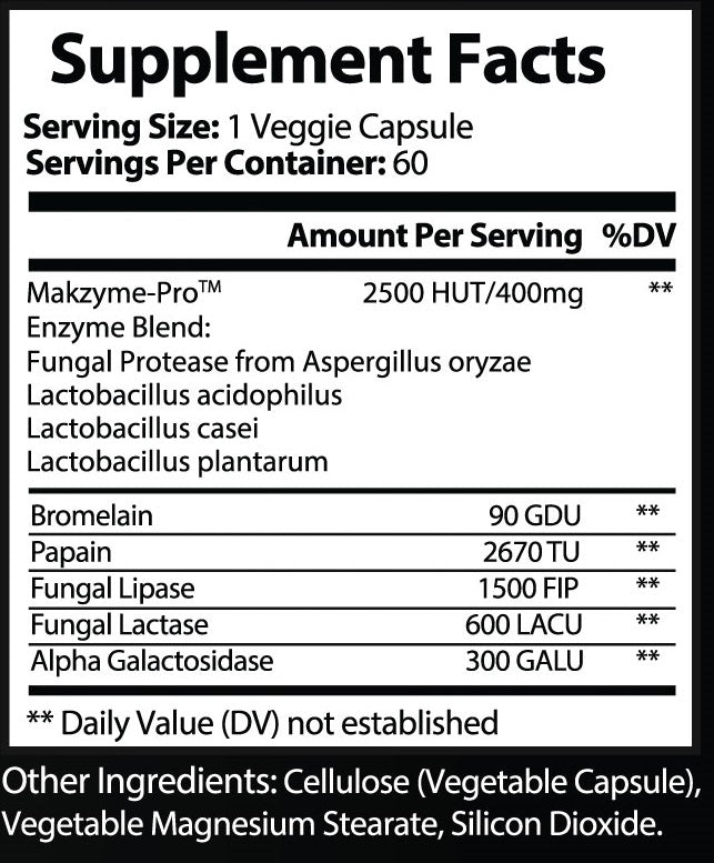 HEALTHY BODY - Digestive Enzyme