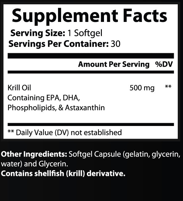 HEALTHY BODY - Krill Oil Softgel