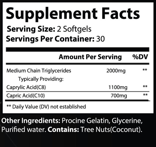 HEALTHY BODY - MCT Oil