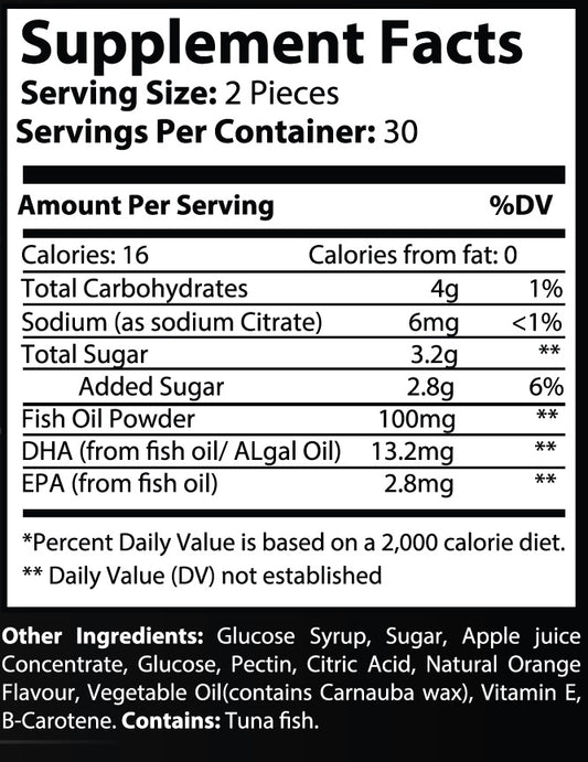 HEALTHY BODY - Omega 3, 6, 9 Gummies