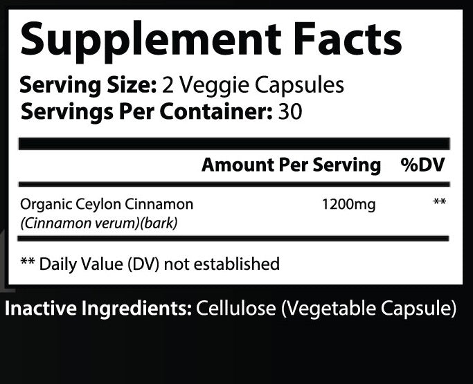 HEALTHY BODY - Organic Ceylon Cinnamon