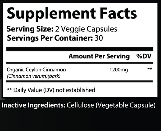 HEALTHY BODY - Organic Ceylon Cinnamon