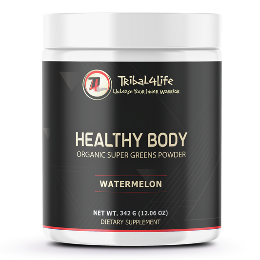 HEALTHY BODY - Organic Super Greens Powder Watermelon