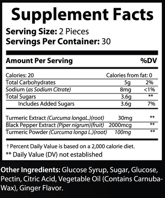 HEALTHY BODY - Turmeric Gummies
