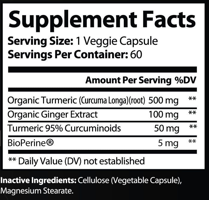 HEALTHY BODY - Turmeric with Ginger