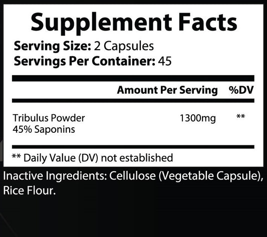 MALE HEALTH - Pure Tribulus