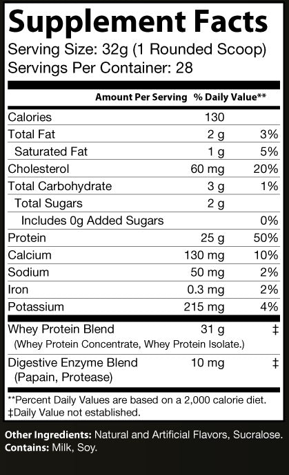 WHEY PROTEIN Cinnamon Swirl