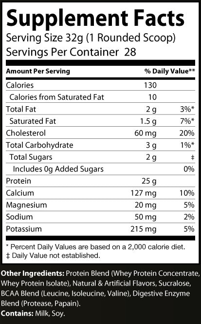 WHEY PROTEIN Powder Vanilla