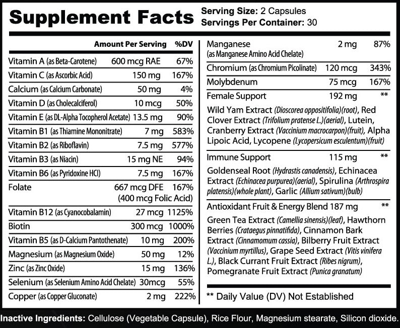 WOMAN HEALTH - Ultimate Vitamin Blend
