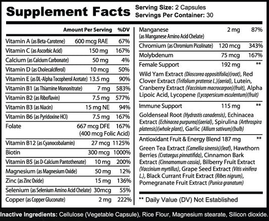 WOMAN HEALTH - Ultimate Vitamin Blend