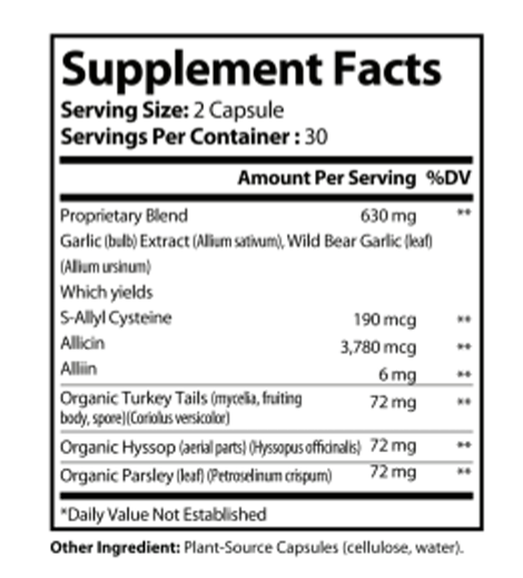 HEALTHY BODY - Allicin Complex Formula