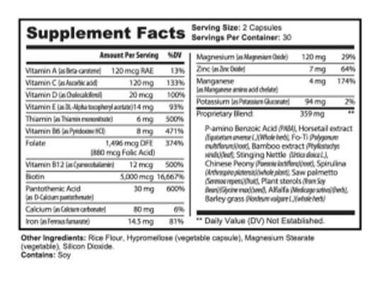 WOMAN HEALTH - Biotin +E