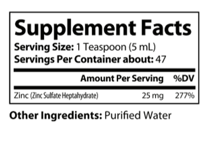 HEALTHY BODY - Liquid Zinc Ultra