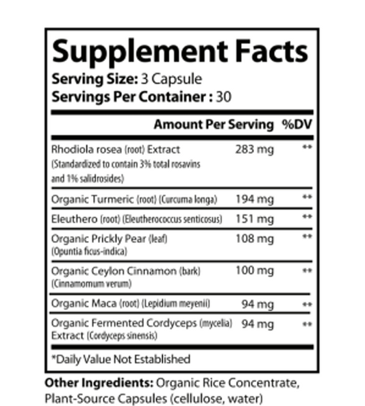 HEALTHY BODY -Premium Adaptogen Herb Botanicals