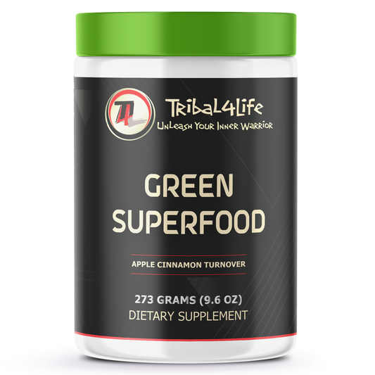 HEALTHY BODY - Green Superfood Powder Apple Cinnamon Turnover